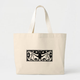 Art Deco Halloween Bat Tasche