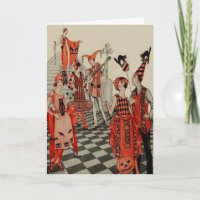Art Deco Halloween-Party Black Cat Becken