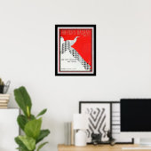 Art Deco Harper's Bazaar 1935 Print 16x20 Poster (Heimbüro)