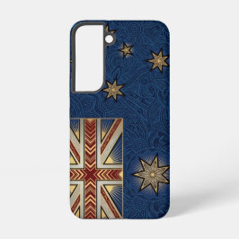 Art Deco Heritage Flag | Australia | Classic 1920s Samsung Galaxy Hülle