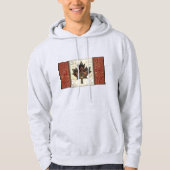 Art Deco Heritage Flag | Canada | 1920s Design Hoodie (Vorderseite)