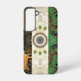 Art Deco Heritage Flag | India | 1920s Design Samsung Galaxy Hülle