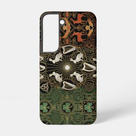 Art Deco Heritage Flag | Ireland | Vintage 1920s Samsung Galaxy Hülle