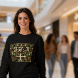 Art Deco Heritage Flag | Saudi Arabia | Vintage Sweatshirt