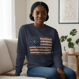 Art Deco Heritage Flag | United States | 1920s Sweatshirt