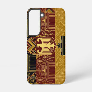 Art Deco Heritage-Flagge Deutschland Klassiker Samsung Galaxy Hülle