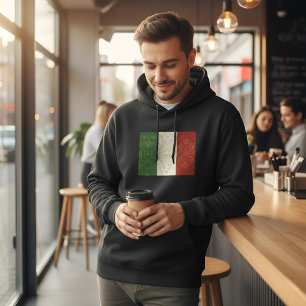 Art Deco Heritage-Flagge Italien Stil der 1920 Hoodie