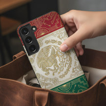 Art Deco Heritage-Flagge | Mexiko Design der 1920e