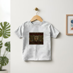 Art Deco Heritage-Flagge Spanien Klassiker der Kleinkind T-shirt