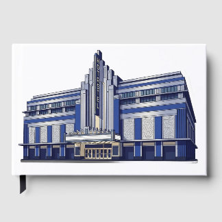 Art Deco Hostel: Vintage Traveler’s Traum Aufklebe Gästebuch