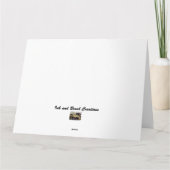 Art Deco Icelandic Pferd Karte (Rückseite)