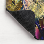 Art Deco Icelandic Pferd Mousepad (Ecke)