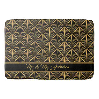 Art Deco individuell anpassen Badematte