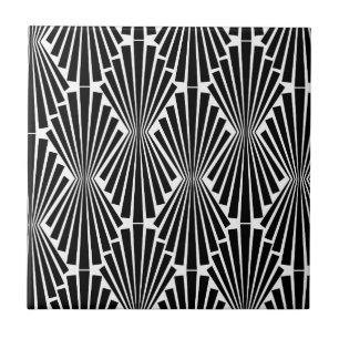 Art Deco individuelles Muster Fliese