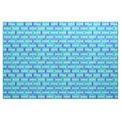 Art Deco Industrial Chic - sanft blau Stoff (Fat Quarter (45,7 x 55,9 cm))