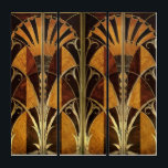 ART DECO INLAID HOLZ 2 TRIPTYCHON<br><div class="desc">ART DECO INLAID HOLZ MURAL</div>