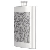 Art Deco Inspiriert Flasche Flachmann (Links)