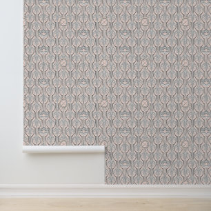 Art Deco Inspiriert Muster mit geometrischer Struk Tapete