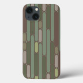 Art Deco Inspiriert Ovals Case-Mate iPhone Hülle (Rückseite)