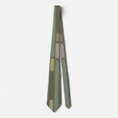 Art Deco Inspiriert Ovals Krawatte (Vorderseite)