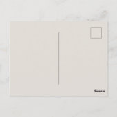 Art Deco Inspiriert Retro Giro del Malcantone Postkarte (Rückseite)