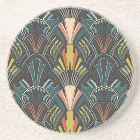 Art Deco-inspiriert Untersetzer (Vorne)