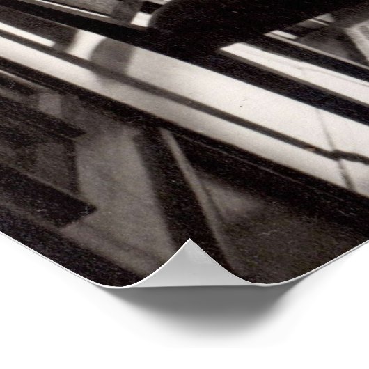 Art Deco Interior, Paris 1936 Poster (Ecke)