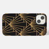 Art Deco  iPhone Hülle (Rückseite (Horizontal))