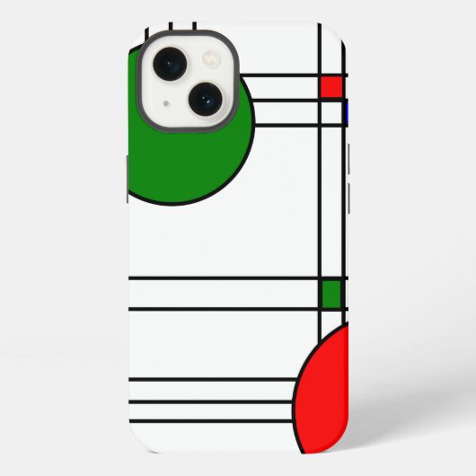 Art Deco iPhone Hülle (Rückseite)