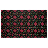 Art Deco-ish Trumpet Vines on Point Stoff (Fat Quarter (45,7 x 55,9 cm))