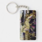 Art Déco isländisches Pferd Schlüsselanhänger (Vorderseite)