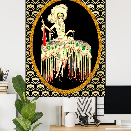 Art Deco - J Carlos 1926 Poster (Heimbüro)