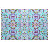 Art Deco, Japanischer Baum im Fantasy Aqua Hinterg Stoff (Fat Quarter (45,7 x 55,9 cm))