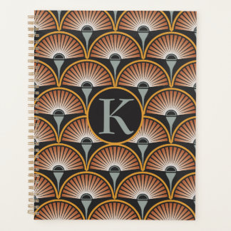 Art Deco Jazz Age Sonnenuntergang Jukebox Planer