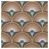 Art Deco Jazz Age Sunset Jukebox Stoff (Muster)
