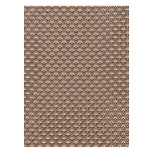 Art Deco Jazz Age Sunset Jukebox Tischdecke (Vorderseite)