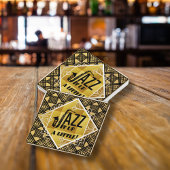 Art Deco Jazz Es Up Horn Silvester Party Untersetzer