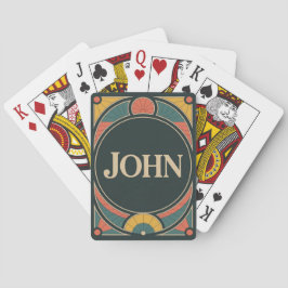Art Deco John Kartenspiel Spielkarten