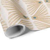 Art Deco Käfer Pastell Geschenkpapier (Rolleneckpunkt)
