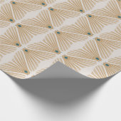 Art Deco Käfer Pastell Geschenkpapier (Ecke)