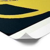 Art Deco Kaffeepause Poster (Ecke)