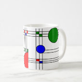 Art Deco Kaffeetasse (VorderseiteRechts)