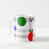 Art Deco Kaffeetasse (Vorderseite Links)