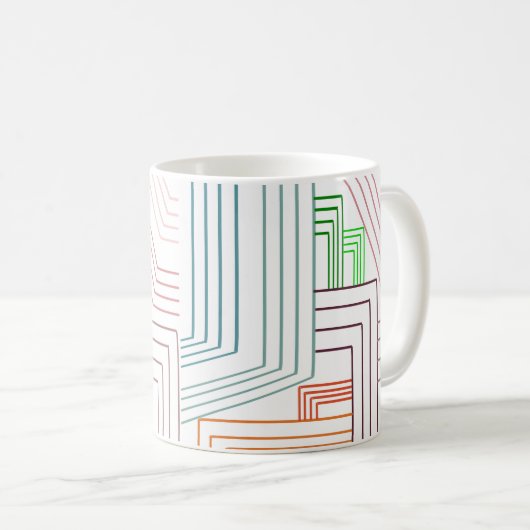 Art Deco Kaffeetasse (VorderseiteRechts)