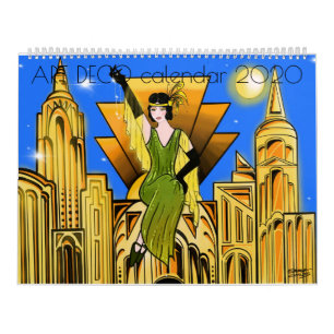 Art-Deco-Kalender 2020 Kalender