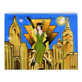Art-Deco-Kalender 2020 Kalender