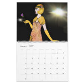 Art-Deco-Kalender 2020 Kalender (Jan 2027)