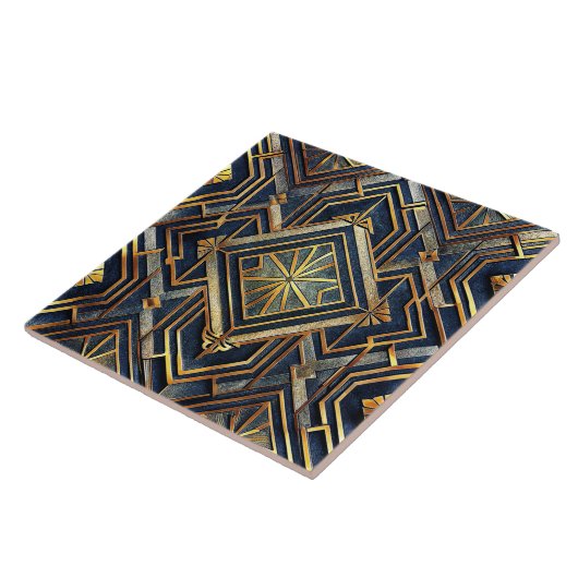 Art Deco Keramikfliese (Seite)