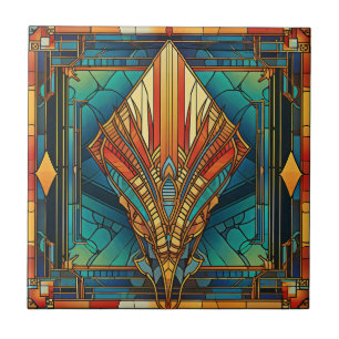 Art Deco Keramikfliese