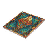 Art Deco Keramikfliese (Seite)